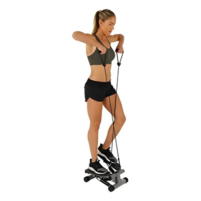 Escaladora Con Bandas De Resistencia Sunny Health & Fitness Gris
