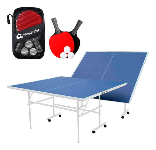 Mesa De Ping Pong Juegos Profesional Plegable Resistente
