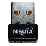 Adaptador Usb Nisuta Ns-wiu153n Nano Wireless 150 Mbps 65mw