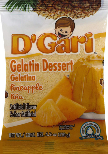 D Gari - Mezcla De Gelatina De Pina, Bolsa De Plastico De Ni