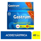 Gastrum X 48 Tabletas - Unidad a $1463
