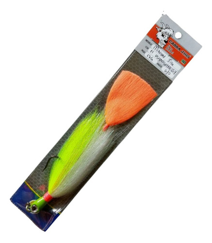 Isca Jig Com Cauda Sintético 17g Anzol 6/0 Oshaughnessy 