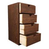 Caja De Madera W7, Cajón De Almacenamiento, Cómoda De Madera