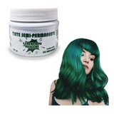 Kit Tinte Semipermanente Kolor Shot  Sin Amoniaco Urban Color Tono Verde Oscuro Esmeralda Para Cabello