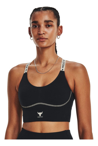 Ref.1373590-002 Ua Top Mujer Pjt Rock Infty Mid Bra