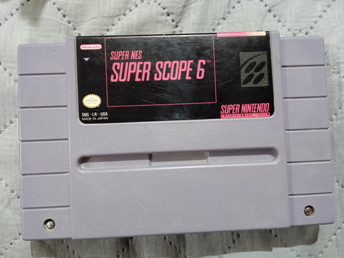 Súper Scope 6 Original Snes Súper Nintendo