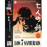 Los 7 Samuráis Vhs Akira Kurosawa Toshirô Mifune 2 Vhs