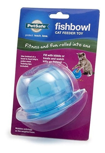 Juguete Para Gatos Dispensador De Alimentos Petsafe Fishbowl