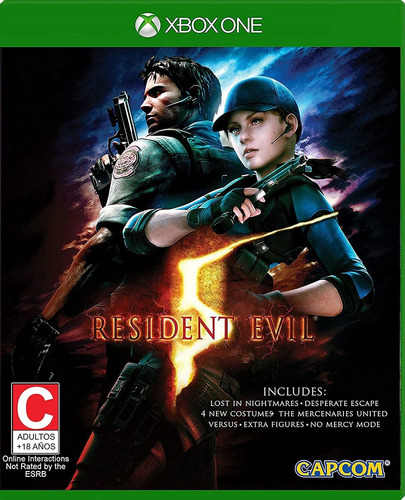 Resident Evil 5 Standard Xbox One Nuevo 