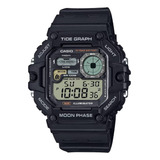 Relógio Casio Ws-1700h-1avdf Gráfico De Marés