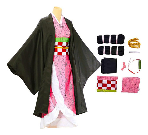 Tkieio Tanjiro Cosplay Traje Kochou Traje Cosplay Kimono Tra