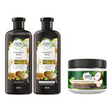  Kit Herbal Essences Coconut Milk 400ml