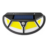 Foco Solar Led Exterior Led Sensor De Movimiento 200w