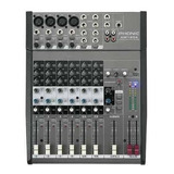 Consola Mixer Phonic Am1204 4 Canales Audio Phantom Cuo