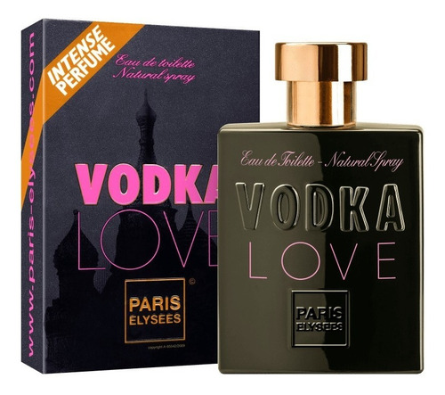 Vodka Love Paris Elysees 100 Ml Original E Lacrado