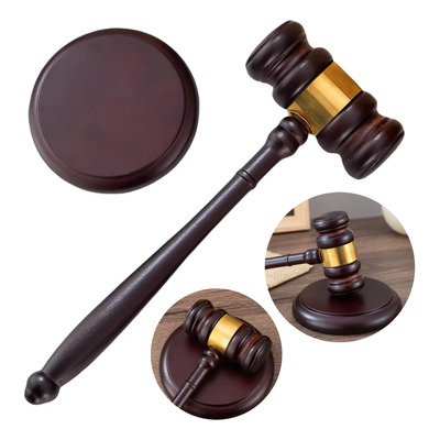 Bloque De Sonido De Madera Para Abogados Jueces Subastas | MercadoLibre