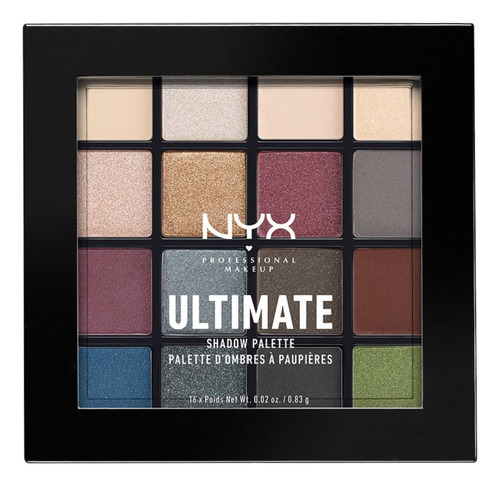 Paleta De Sombras Nyx Professional Makeup Ultimate Shadow