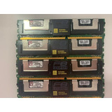 2 Memoria Servidor 2x4gb Pc2-5300f Fb-dimm Kingston