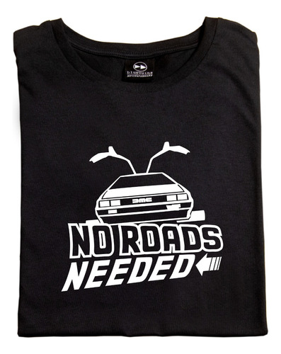 Remera Cine Volver Al Futuro No Roads Need