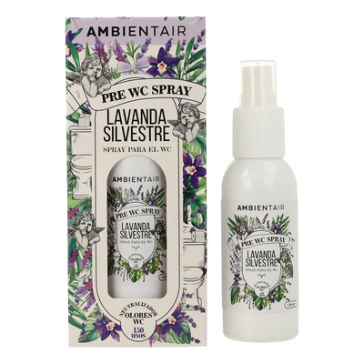 Pre Wc Spray Lavanda Elimina Olor Baño 100ml Ambientair | MercadoLibre