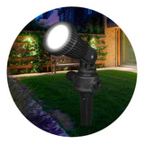 Spot Exterior Estaca Plastico Dicroica Led Gu10 220v Candil