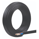 Cable Tipo Taller 2x1.5 Negro Bipolar X 50 Metros / 2x1.5mm
