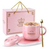 Base Calentador De Tazas,escritorio,elegante,femenino,rosa