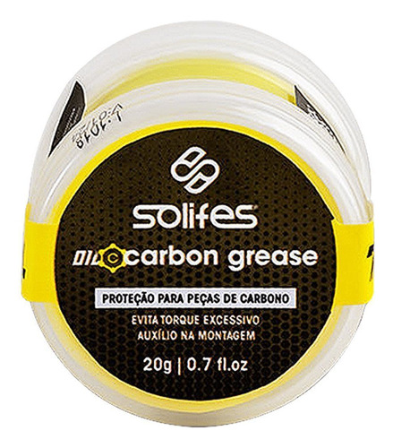 Grasa De Carbono Solifes Para Bicicletas, 20 G