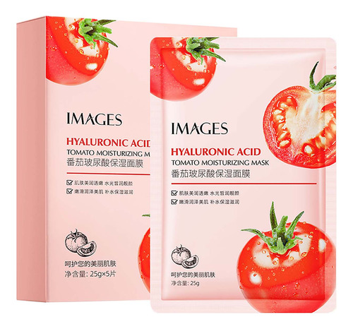 Mascarilla Facial Hidratante Con Ácido Hialurónico Q Tomato