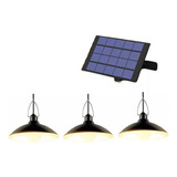 1 Colgantes De Luz Solar Con Panel Ajustable Automáticamente