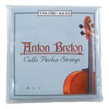 Encordado Para Cello Anton Breton Vns-150c Perlon