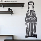 Vinilo Decorativo Coca Cola Vidrio Refresco Soda+ Diseños 4u