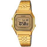 Reloj Casio Vintage Dama La680wga-9df Acero Dorado Wr