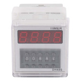 Relé De Tempo 220v Dh48s-2z Display Lcd Timer Delay 220vac 0