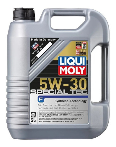 Liqui Moly Special Tec F 5w30 Aceite Sintetico Ford 5lts.