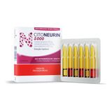 Citoneurin 5000 6 Ampolas B12 Injetável Original Farma