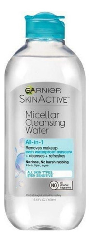 Agua Limpiadora Micelar Garnier Skinactive 400 Ml