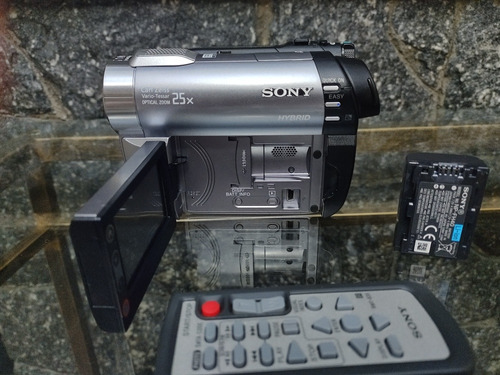Filmadora Sony Handycam Dcr-dvd 710 Hybrid S/ Os Cabos