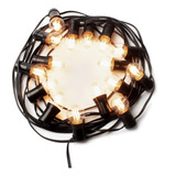 * 15 M Guirnalda Vintage Luz Calida Filamento Led 4w Lluvia