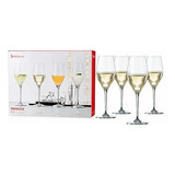 Copas De Vino Spiegelau Prosecco, Juego De 4, Cristal Sin Pl