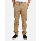 Pantalon Jogger Straight Pocket Jogger Young Café Niño Maui 