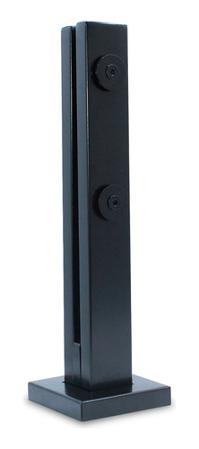 Kit 19 Coluna Torre Inox 40cm Guarda Corpo Preto Fosco