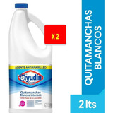 Ayudín Quitamanchas Ropa Blanca 2 L X 2 Unidades