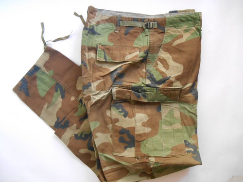 Pantalón Camuflado Militar Us Army Marine Selva Tall Large 2