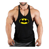 Playera Batman Camiseta Para Gym Hombre Musculoso