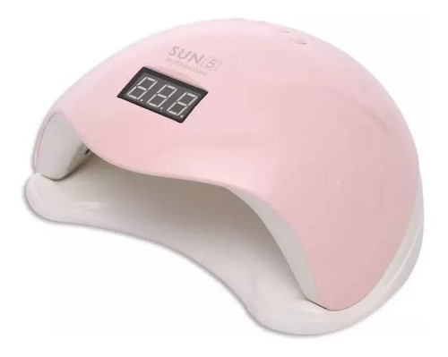 Cabine Sun 5 Digital 48w Secagem Unhas De Gel Cor Rosa Voltagem 110v/220v