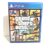 Gta V Grand Theft Auto V Play4 Ps4 Con Mapa