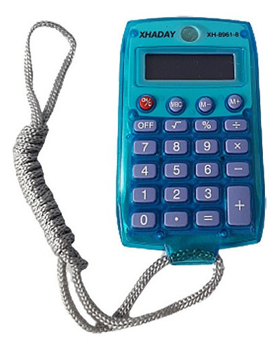 Calculadora Eletrônica 08 Dígitos Xh-8961-8 De Bolso Cordão