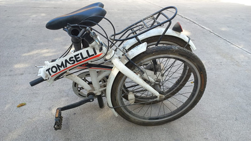 Bicicleta Plegable Tomaselli 7 Velocidades