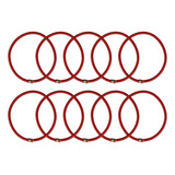 Cuerdas Elásticas Compatible Con Trampolín De Fitness Rojo